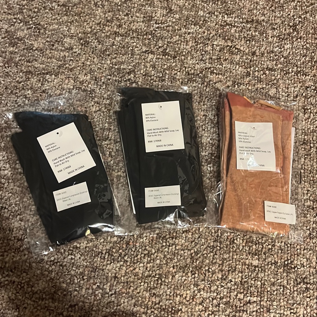 3 Pack Compression Socks